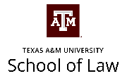 Texas A&M School of Law Logo